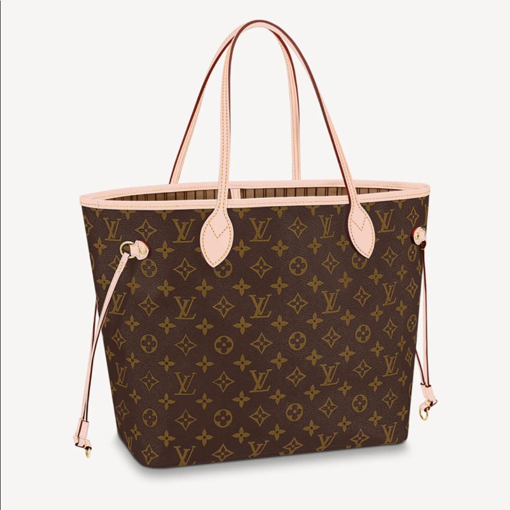 Louis Vuitton never full bag with red interior - Picture 1 of 6